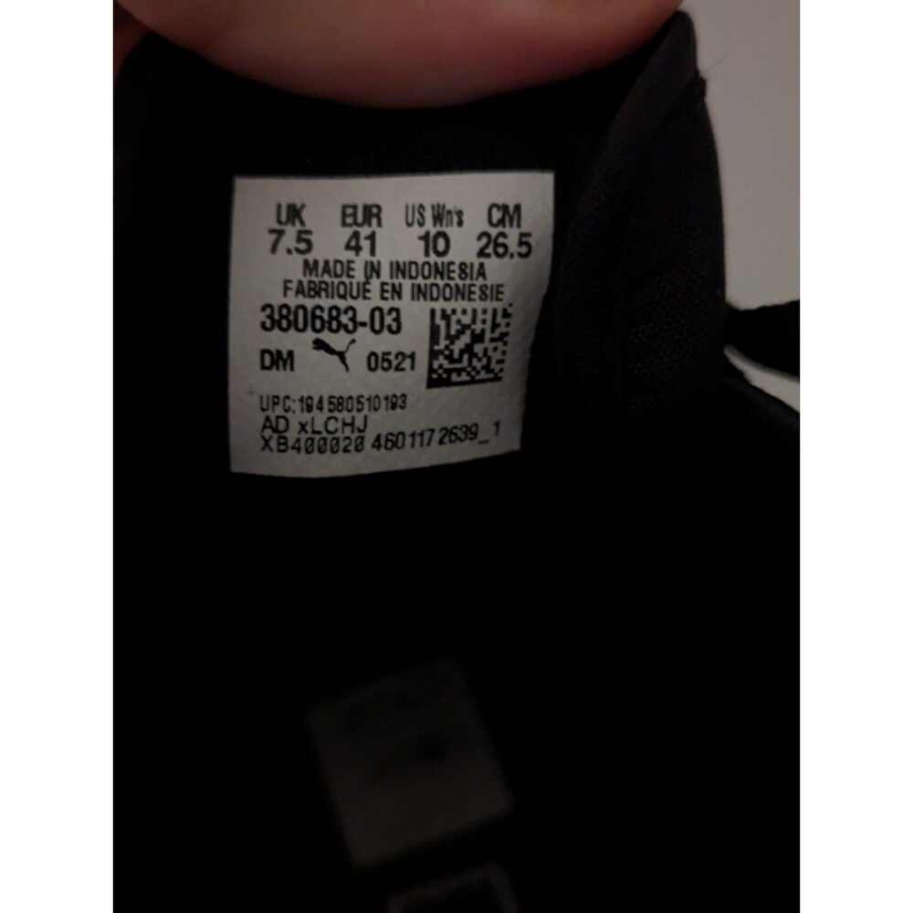 Puma Cali Star Mid Women’s Trainers Puma Black / Puma White Size 10 Leather New - Picture 7 of 10